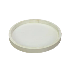 Corolla Exp-Imp. Kft Fa tálca fehér 26cm dekorációs kellék