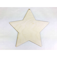 Corolla Exp-Imp. Kft Natúr fa - Csillag nagy 26,5cm dekorációs kellék