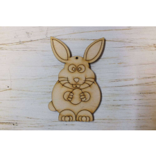 Corolla Exp-Imp. Kft Natúr fa - Funny bunny 10cm dekorációs kellék
