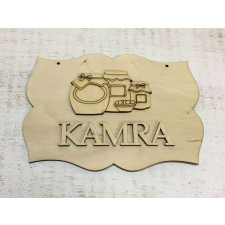 Corolla Exp-Imp. Kft Natúr fa - Kamra tábla 19x13,5cm dekorációs kellék