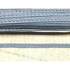 Corolla Exp-Imp. Kft Ódonkék pamut csipke 1cm dekorációs kellék