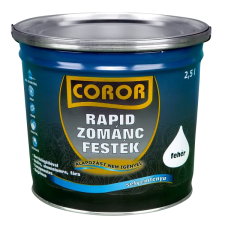 Coror rapid Zománc 2.5L fekete RAL 9005 zománcfesték