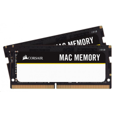 Corsair 16GB 2666MHz DDR4 Notebook RAM Corsair Mac Memory CL18 (2X8GB) (CMSA16GX4M2A2666C18) memória (ram)