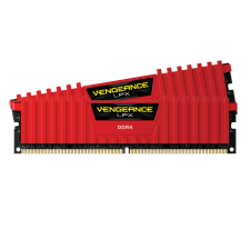 Corsair 16GB DDR4 3200MHz Kit(2x8GB) Vengeance LPX Red (CMK16GX4M2B3200C16R) memória (ram)