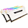Corsair 32GB DDR4 2666MHz Kit(2x16GB) Vengeance RGB Pro White (CMW32GX4M2A2666C16W)