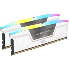 Corsair 32GB DDR5 6400MHz Kit(2x16GB) Vengeance RGB White (CMH32GX5M2B6400Z36W) memória (ram)