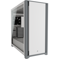 Corsair 5000D Edzett üveg Számítógépház - Fehér számítógép ház