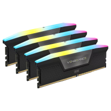 Corsair 64GB / 6600 Vengeance RGB Black (Intel XMP) DDR5 RAM KIT (4x16GB) memória (ram)
