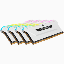 Corsair 64GB DDR4 3200MHz Kit(4x16GB) Vengeance RGB Pro SL White (CMH64GX4M4E3200C16W) memória (ram)