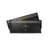 Corsair 96GB / 6400 Dominator Titanium RGB (Intel XMP) DDR5 RAM KIT (2x48GB) (CMP96GX5M2B6400C32)