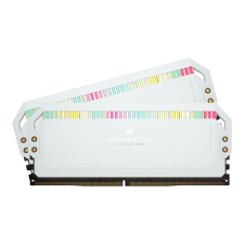 Corsair DOMINATOR PLATINUM RGB 64GB (2x32GB) DDR5 5200MHz (CMT64GX5M2B5200C40W) memória (ram)