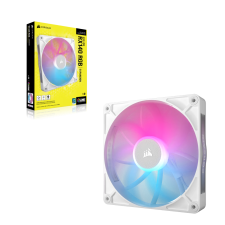 Corsair iCue Link RX140 RGB 140mm PWM RGB Rendszerhűtő - Fehér hűtés