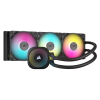 Corsair iCUE LINK TITAN RX RGB Processor All-in-one liquid cooler 12 cm Black 1 pc(s)