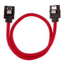 Corsair Premium Sleeved SATA Cable 2-pack - Red (CC-8900254) kábel és adapter