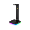 Corsair St100 RGB Premium fejhallgató állvány, RGB világítás, 2x USB port, fekete (Ca-9011167-Eu)