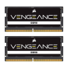 Corsair Vengeance - DDR5 - kit - 64 GB: 2 x 32 GB - SO-DIMM 262-pin - 5200 MHz / PC5-41600 (CMSX64GX5M2A5200C44)
