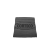 CORTECO szűrő, utastér levegő 80001779