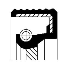 CORTECO Tömítőgyűrű, differenciálmű CORTECO 20026877B autóalkatrész