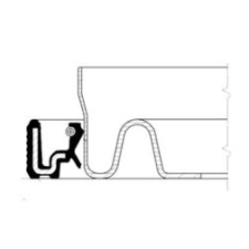 CORTECO Tömítőgyűrű, főtengely CORTECO 20031906B kormányvezérlő és kiegészítői