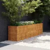  Corten acél kerti magaságyás 291 x 50 x 69 cm