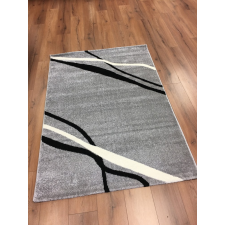 CORTINATEX Barcelona E741 szürke-fekete szőnyeg 120x170 cm lakástextília