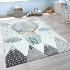 CORTINATEX Broadway gyerekszőnyeg állatok a hőlégballonban, pasztel 120x170 cm lakástextília