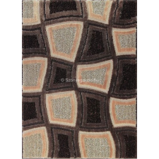 CORTINATEX Carnaval 5540 barna kockás szőnyeg 120x180 cm - UTOLSÓ DARAB! lakástextília