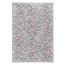 CORTINATEX ETHNO 8685 rózsaszín-szürke színű szőnyeg 120x170 cm lakástextília