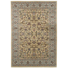 CORTINATEX Excellent 804 bézs levél mintás szőnyeg 80x150 cm lakástextília