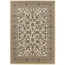 CORTINATEX Excellent 804 krém levél mintás szőnyeg 40x60 cm lakástextília