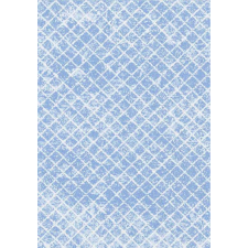CORTINATEX Passion D755A_SFI55 kék modern mintás szőnyeg 80x150 cm lakástextília