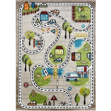 CORTINATEX Smart Kids 22919 beige - Utcás bézs gyerekszőnyeg 160x230 cm lakástextília