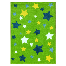 CORTINATEX Trendy Kids Zöld csillagos D234A szőnyeg 160x230 cm lakástextília