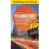 Corvina Kiadó Frankfurt - Marco Polo  - Várostérképpel