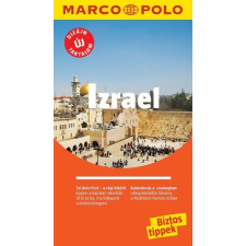 Corvina Kiadó Izrael útikönyv Marco Polo 2019 térkép
