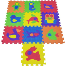 COSING EVA Puzzle alátét - Állatok (10 db) puzzle, kirakós