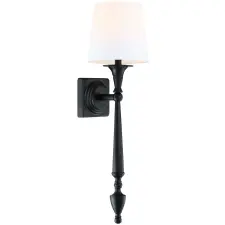 Cosmolight klasszikus fali lámpa austin fekete cosw01296bk-wh világítás
