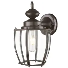 Cosmolight klasszikus fali lámpa nuuk barna cosw01661bz kültéri világítás