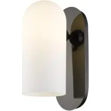 Cosmolight modern skandináv fali lámpa seoul fekete tejszínes cosw01773bk világítás