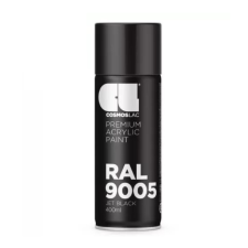  COSMOSLAC RAL LINE Premium festék spray 400ml RAL 9005 Gloss Black aeroszolos termék