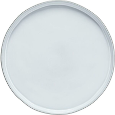 Costa Nova Desszertes tányér, Costa Nova Laguna 16 cm, fehér, megemelt perem tányér és evőeszköz