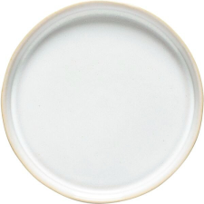 Costa Nova Desszertes tányér, Costa Nova Notos 14,5 cm, fehér, megemelt perem tányér és evőeszköz