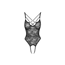 Cottelli - áttetsző, nyitott csipke body  Méret: S (26444361021) vibrátorok