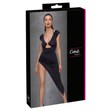 Cottelli Collection Cottelli Party - aszimmetrikus, gyűrűs ruha (fekete) fantázia ruha