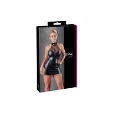 Cottelli - csipkés, fényes nyakpántos miniruha  Méret: XL (27158301051) vibrátorok