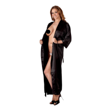 Cottelli - Szatén köntös (fekete) babydoll