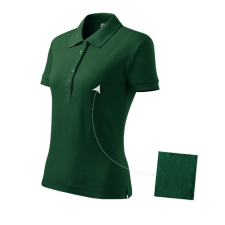 Cotton galléros póló női dark green XS női póló