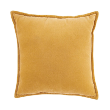 COTTON VELVET párna, sárga 45 x 45cm lakástextília