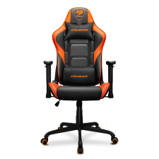 Cougar Armor Elite Gamer szék - Fekete/Narancssárga (CGR-ARMOR ELITE-O) forgószék