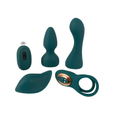Couples Choice - 4in1 variálható távvezérlős vibrátor (türkiz) vibrátorok